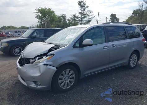 2011 Toyota Sienna Xle/Limited z USA, uszkodzony, nr VIN 5TDDK3DC1BS004057
